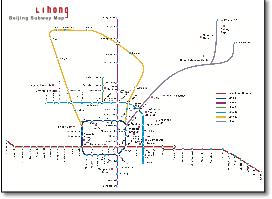 Beijing subway map  