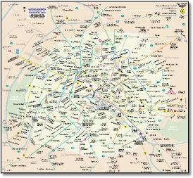 French Paris HippoMetro map JoHo