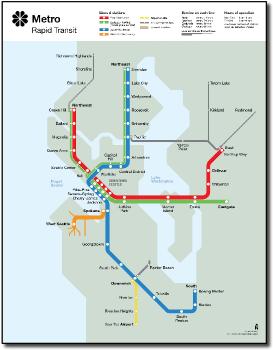 NYMR Commuter Rail Guide designed Joan Charysyn