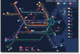 Sydney map @crossing_lights