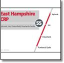 East Hampshire map 55map