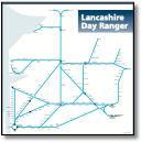 Lancashire Day Ranger map
