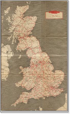 British Railways map