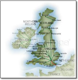 Britsih Rail map