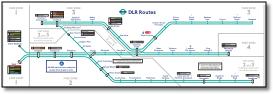DLR rail train map
