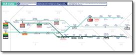 DLR rail train map