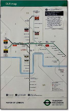 DLR route finder station rail train map