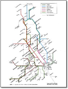 Inter City map 1993