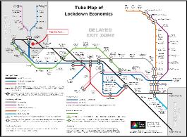 Lockdown Economics tube map