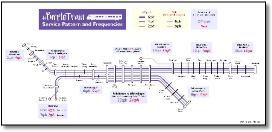 Crossrail train rail map Londonist Purple Train map