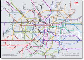 Quickmap London-Lines.Tube-train-tram-metro-Quickmap one-London.Nodal-transport-map
