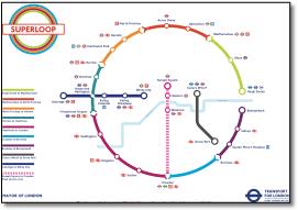 London superloop-map