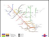 Middle Earth tube map