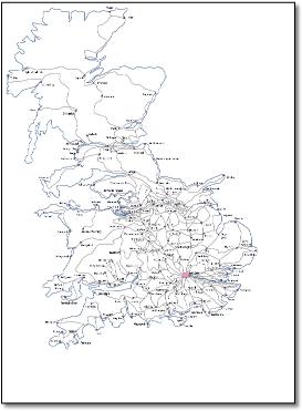 GB Rail Time map Whitehead
