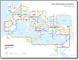 Roman Empire road map