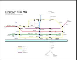 Roman tube map