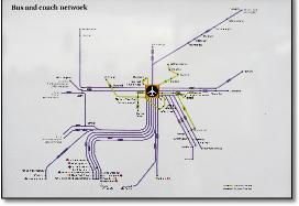 Stansted bus coach map
