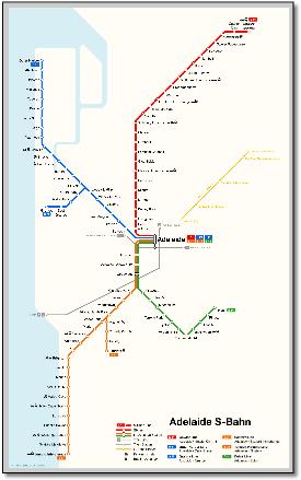 Adelaide train rail map 2020 THEODORE DITSEK