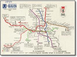 BVG Berlin U-Bahn diagram Oct 1952 Mike Ashworth