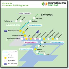 Cork area new stations map 2024