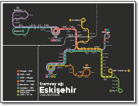 Eskis¸ehir tram map Chris Smere