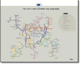 EU metro_map2013 T H E T E N - T C O R E N E T W O R K A N D C O R R I D O R S