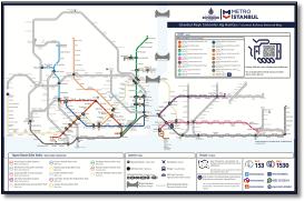 İstanbul Raylı Sistemler Haritası / Railway map