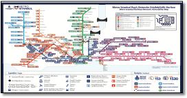 İstanbul Raylı Sistemler Erişilebilirlik Haritası / Metro Accessibility Map