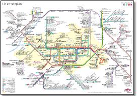 Karlsruhe metro map