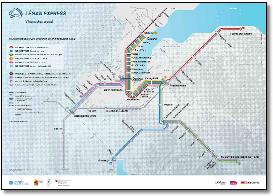 Léman Express map train rail map