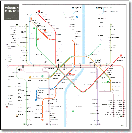 Berlin metro map