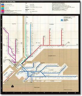 NYMR Commuter Rail Guide designed Joan Charysyn