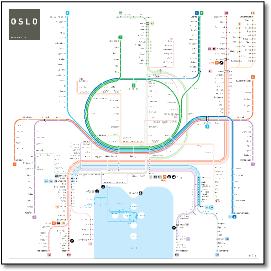 oslo-metro-subway-map Jug Cerovic