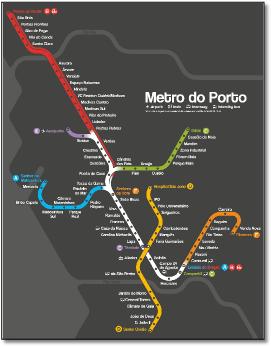 Porto Chris Smere 2020 Metro_do_Porto Portugal rail train map