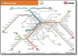 Stuttgart metro map