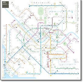 seoul-metro-subway-map JC 2018  train / rail map