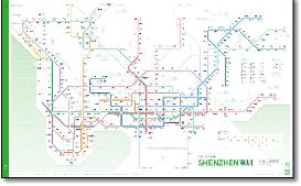 Shenzen metro map 2025 Metroman May 2020 subway map  