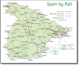 Spain by rail