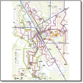 Utrecht metro map