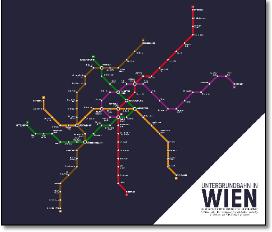 Vienna metro map Chris Smere
