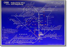 Vienna train rail map