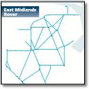East Midlands Rover map