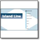 Island Line map
