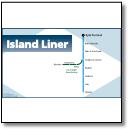 Island Liner map