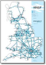 Grreat Britain passenger rail map