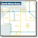 North Wales Rover map
