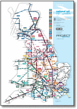 UK train map TOCs