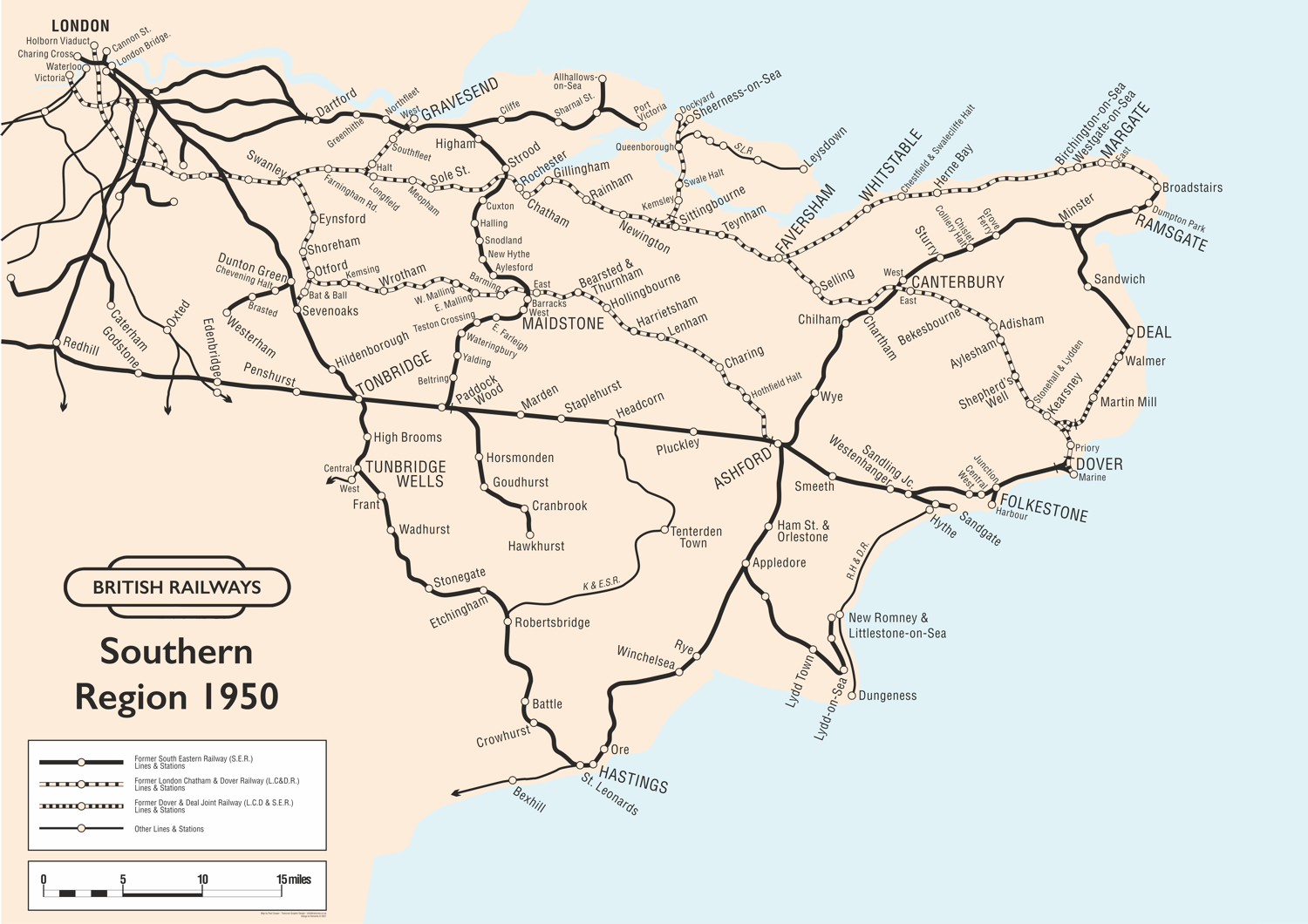 Kent Rover Map Traincrew Paul Cooper