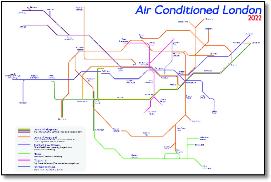 Air conditioned London Tube map Geofftech