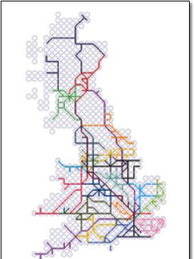 Network Rail map